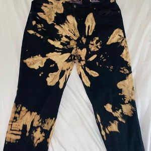 Black Tie Dye Jeans
